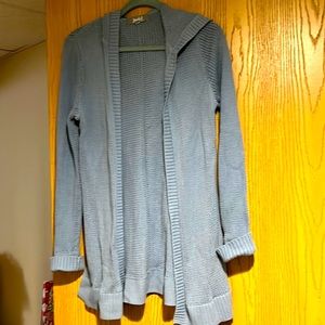 Marled cardigan sweater. Cute. Size L